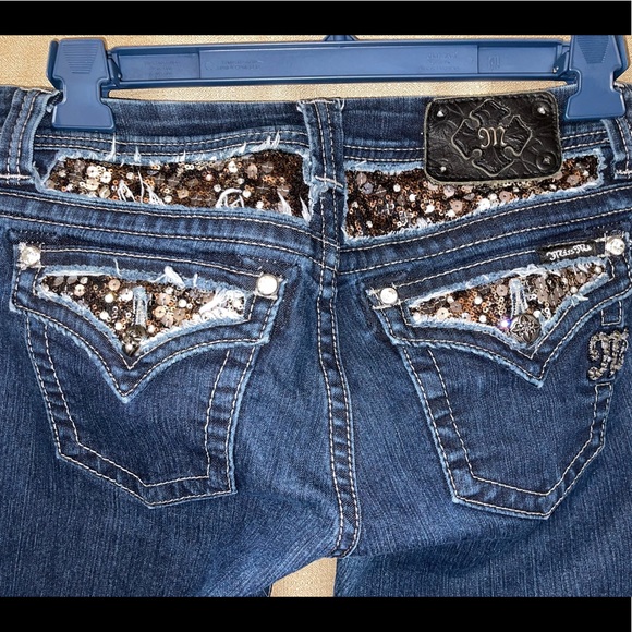 Miss Me Denim - Miss me. Dark.  Boot cut.